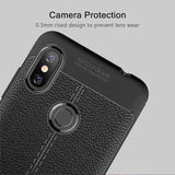 Xiaomi Redmi Note 6 Pro Kılıf Zore Niss Silikon Kapak Siyah