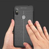 Xiaomi Redmi Note 6 Pro Kılıf Zore Niss Silikon Kapak Siyah