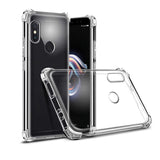 Xiaomi Redmi Note 6 Pro Kılıf Zore Nitro Anti Shock Silikon Renksiz
