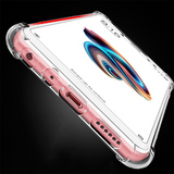 Xiaomi Redmi Note 6 Pro Kılıf Zore Nitro Anti Shock Silikon Renksiz