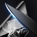 Xiaomi Redmi Note 7 Zore Kenarları Kırılmaya Dayanıklı Cam Ekran Koruyucu Siyah