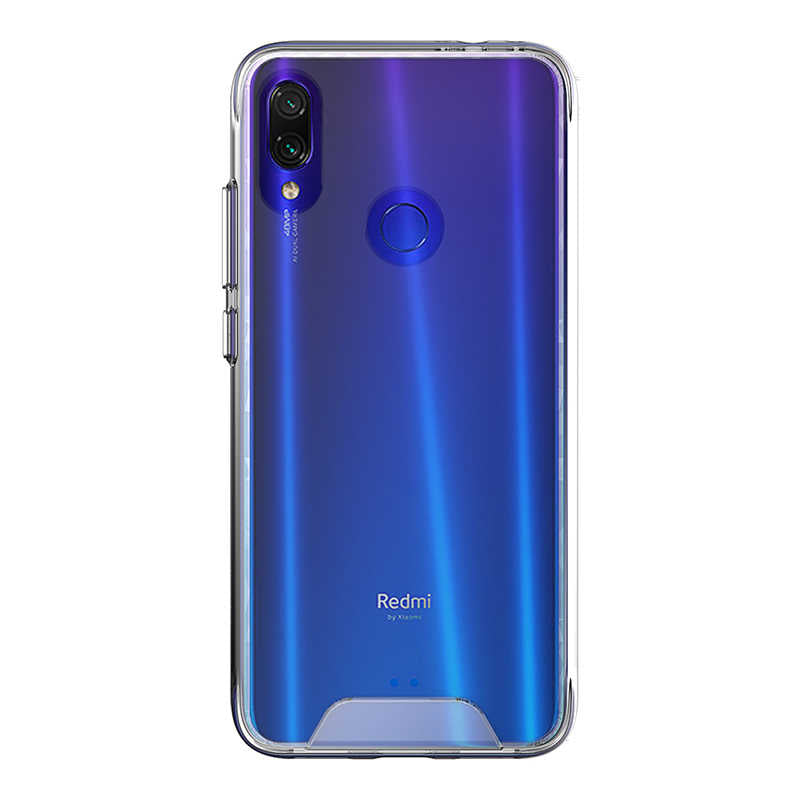 Xiaomi Redmi Note 7 Kılıf Zore Gard Silikon Renksiz
