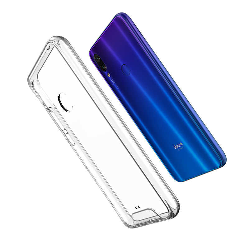 Xiaomi Redmi Note 7 Kılıf Zore Gard Silikon Renksiz