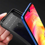 Xiaomi Redmi Note 7 Kılıf Zore Negro Silikon Kapak Siyah