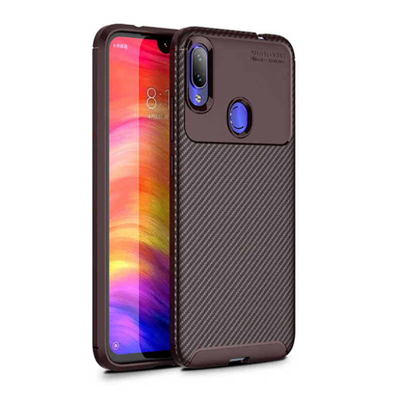 Xiaomi Redmi Note 7 Kılıf Zore Negro Silikon Kapak Siyah