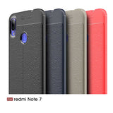 Xiaomi Redmi Note 7 Kılıf Zore Niss Silikon Kapak Lacivert