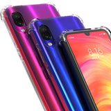 Xiaomi Redmi Note 7 Kılıf Zore Nitro Anti Shock Silikon Renksiz