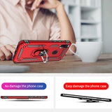 Xiaomi Redmi Note 7 Kılıf Zore Vega Kapak Kırmızı