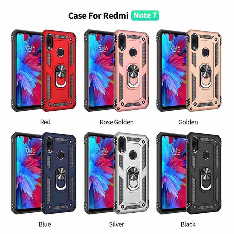 Xiaomi Redmi Note 7 Kılıf Zore Vega Kapak Siyah