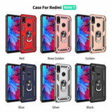 Xiaomi Redmi Note 7 Kılıf Zore Vega Kapak Kırmızı