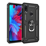 Xiaomi Redmi Note 7 Kılıf Zore Vega Kapak Siyah