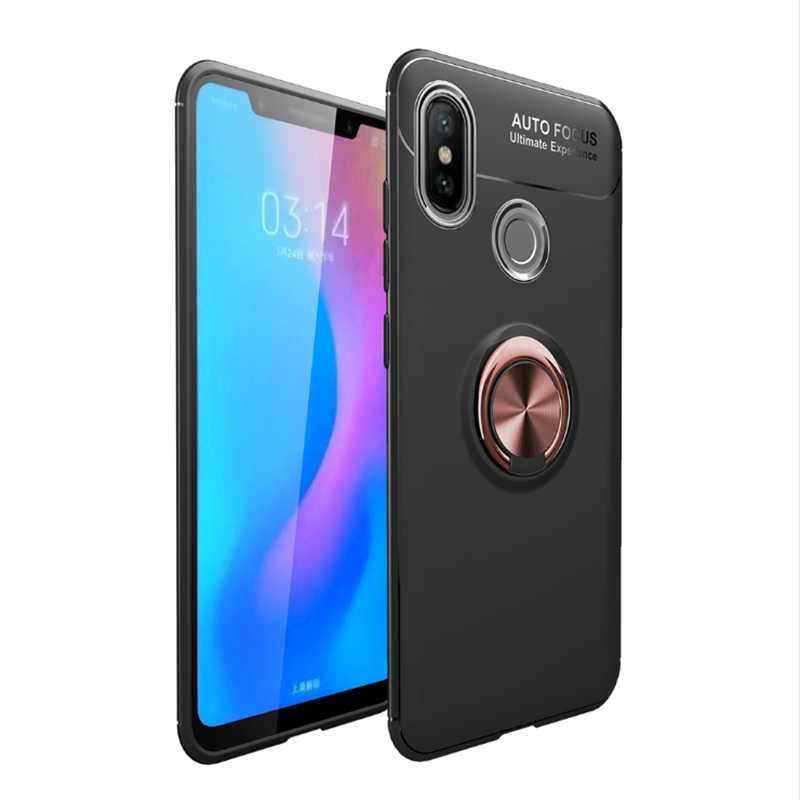 Xiaomi Redmi Note 7 Kılıf Zore Ravel Silikon Kapak Siyah-Rose Gold