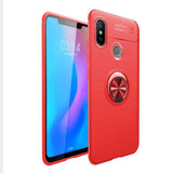 Xiaomi Redmi Note 7 Kılıf Zore Ravel Silikon Kapak Siyah-Rose Gold