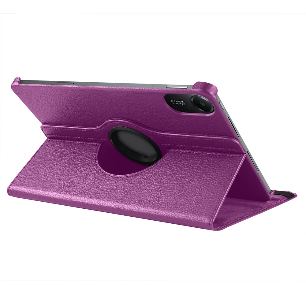 Xiaomi Redmi Pad 2 2025 Zore Dönebilen Standlı Kılıf Mor