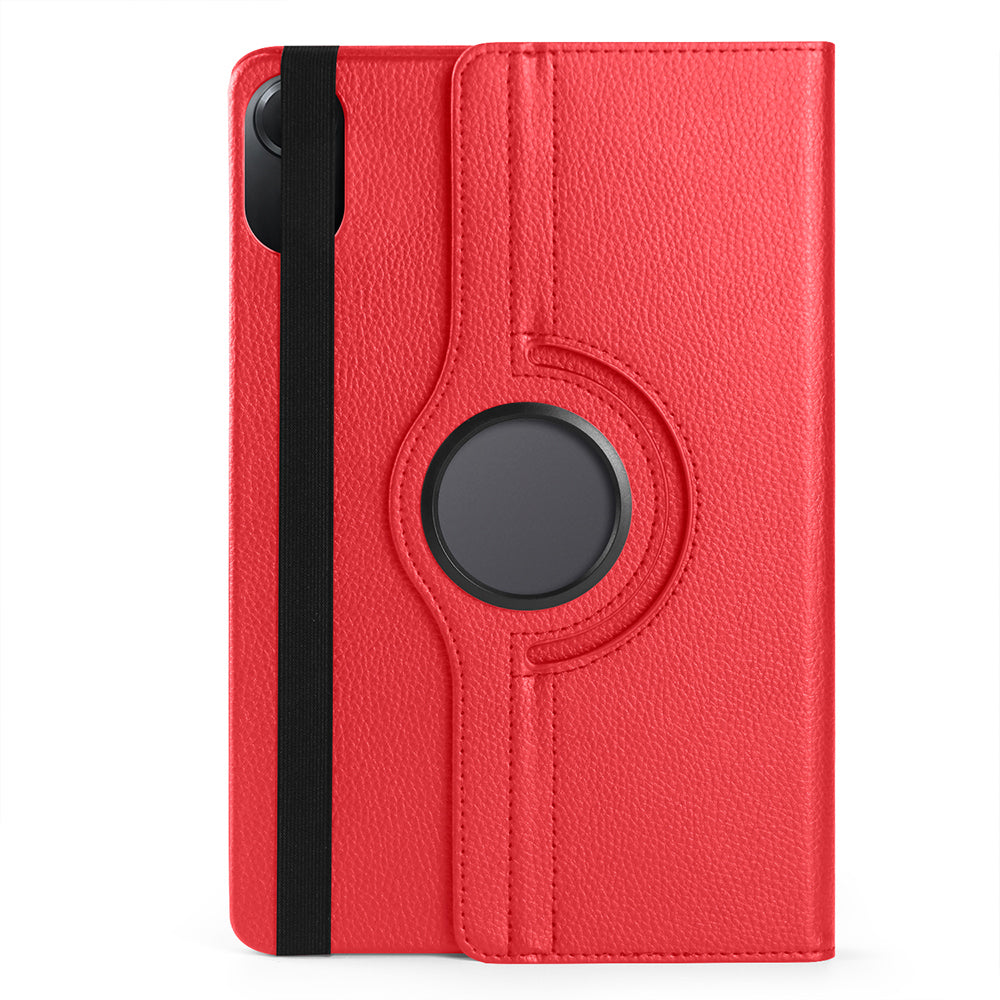 Xiaomi Redmi Pad 2 2025 Zore Dönebilen Standlı Kılıf Kırmızı