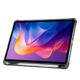 Xiaomi Redmi Pad 2 Kılıf Zore Tri Folding Kalem Bölmeli Standlı Kılıf Lacivert