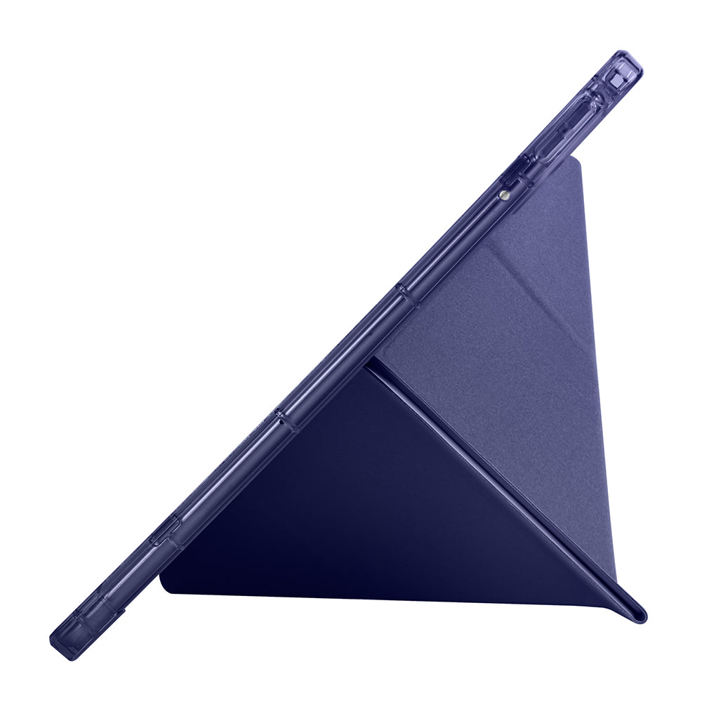 Xiaomi Redmi Pad 2 Kılıf Zore Tri Folding Kalem Bölmeli Standlı Kılıf Siyah