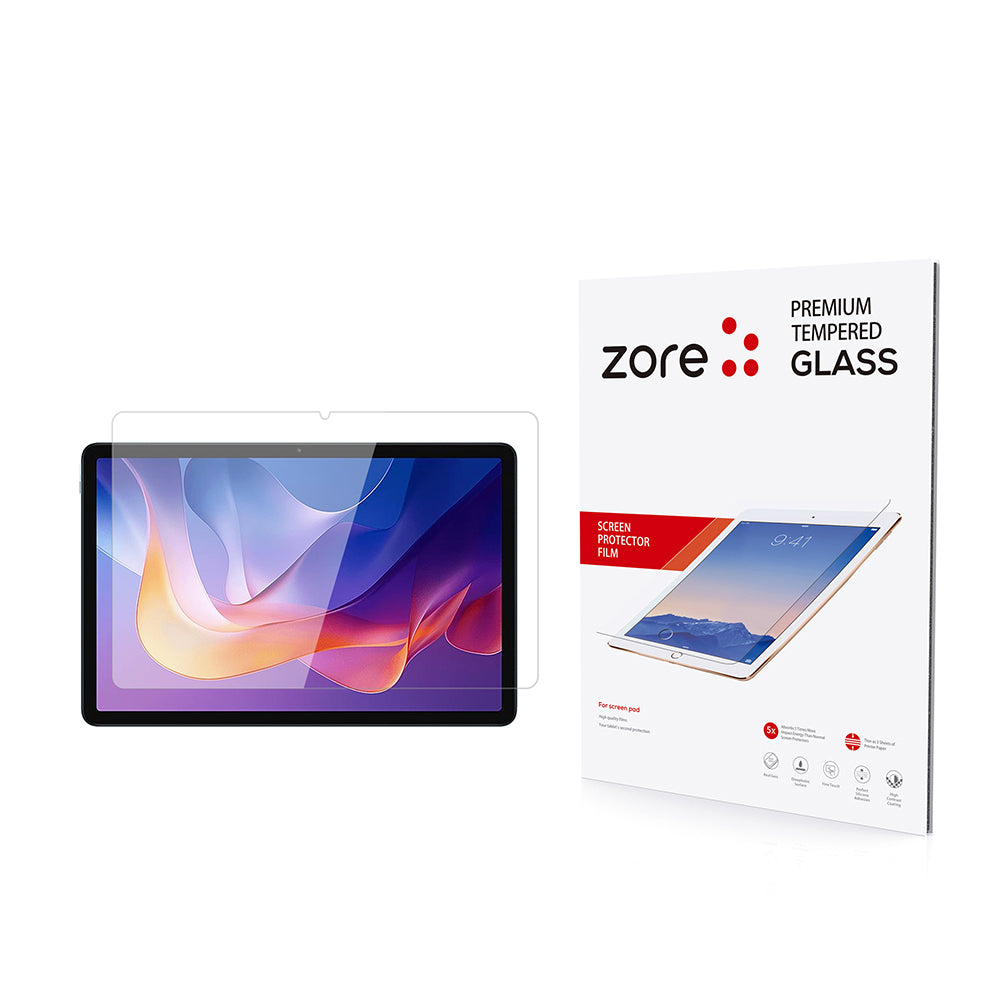 Xiaomi Redmi Pad 2 Zore Tablet Temperli Cam Ekran Koruyucu Şeffaf