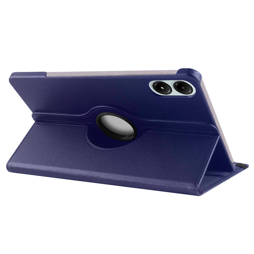 Xiaomi Redmi Pad Pro Zore Dönebilen Standlı Kılıf Mavi