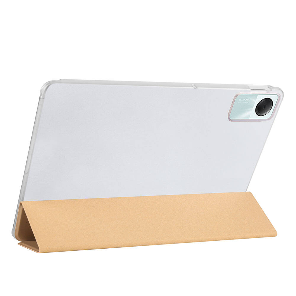 Xiaomi Redmi Pad SE 11" Zore Smart Cover Standlı 1-1 Kılıf Gri