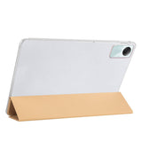 Xiaomi Redmi Pad SE 11" Zore Smart Cover Standlı 1-1 Kılıf Gri