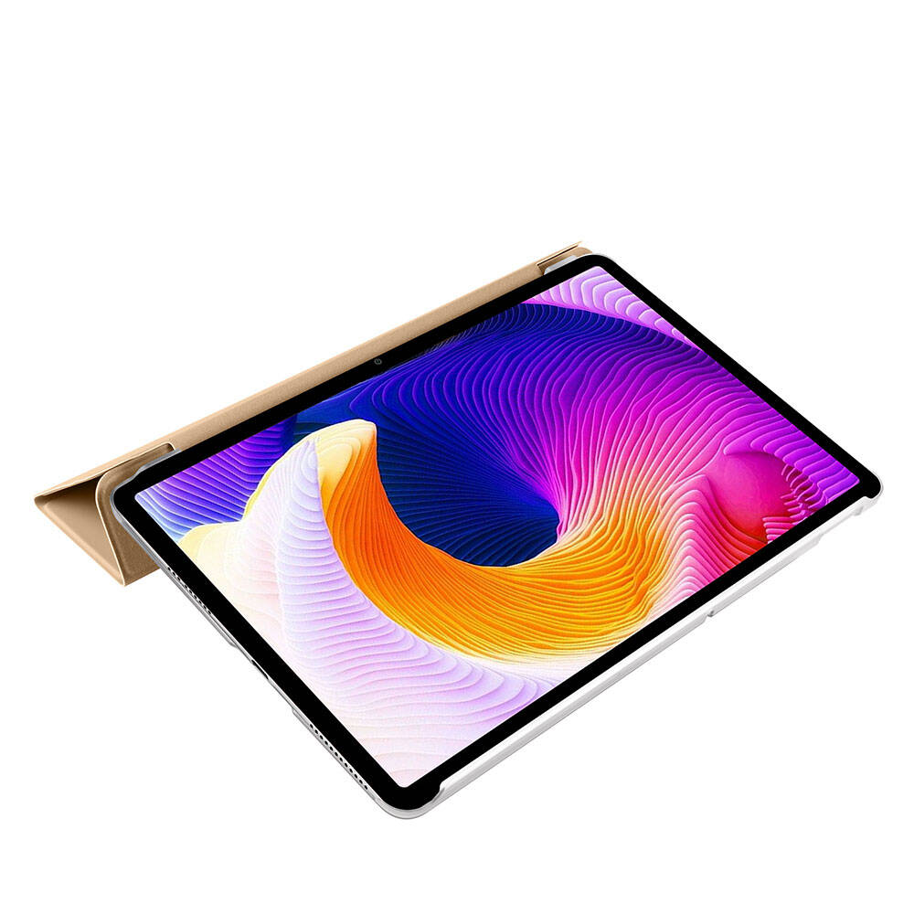 Xiaomi Redmi Pad SE 11" Zore Smart Cover Standlı 1-1 Kılıf Gri