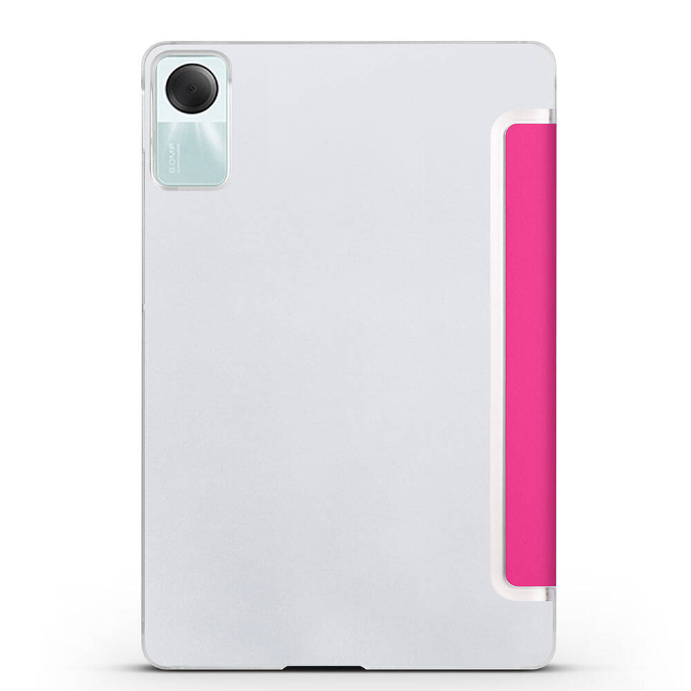 Xiaomi Redmi Pad SE 11" Zore Smart Cover Standlı 1-1 Kılıf Gri