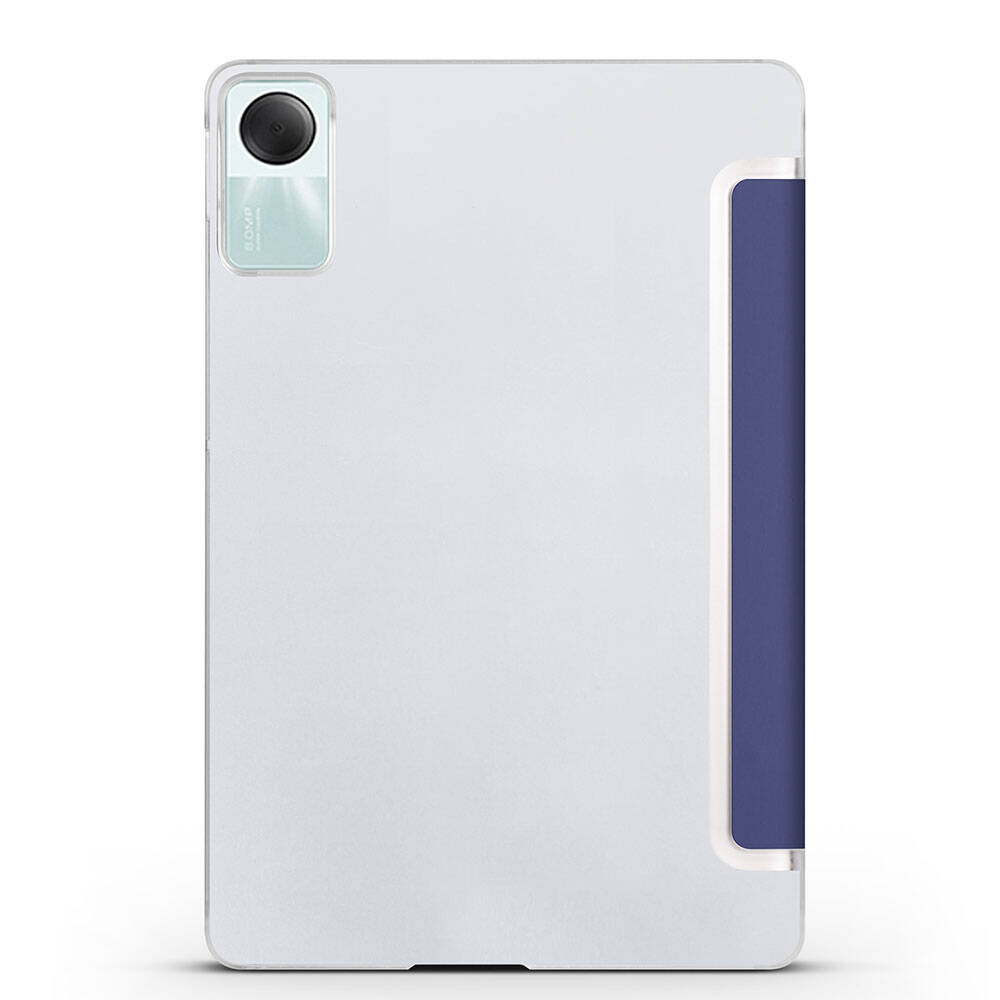 Xiaomi Redmi Pad SE 11" Zore Smart Cover Standlı 1-1 Kılıf Gri