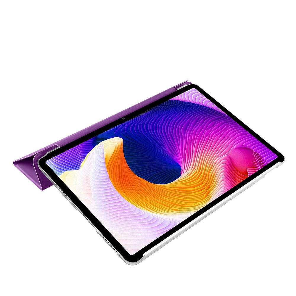 Xiaomi Redmi Pad SE 11" Zore Smart Cover Standlı 1-1 Kılıf Gri