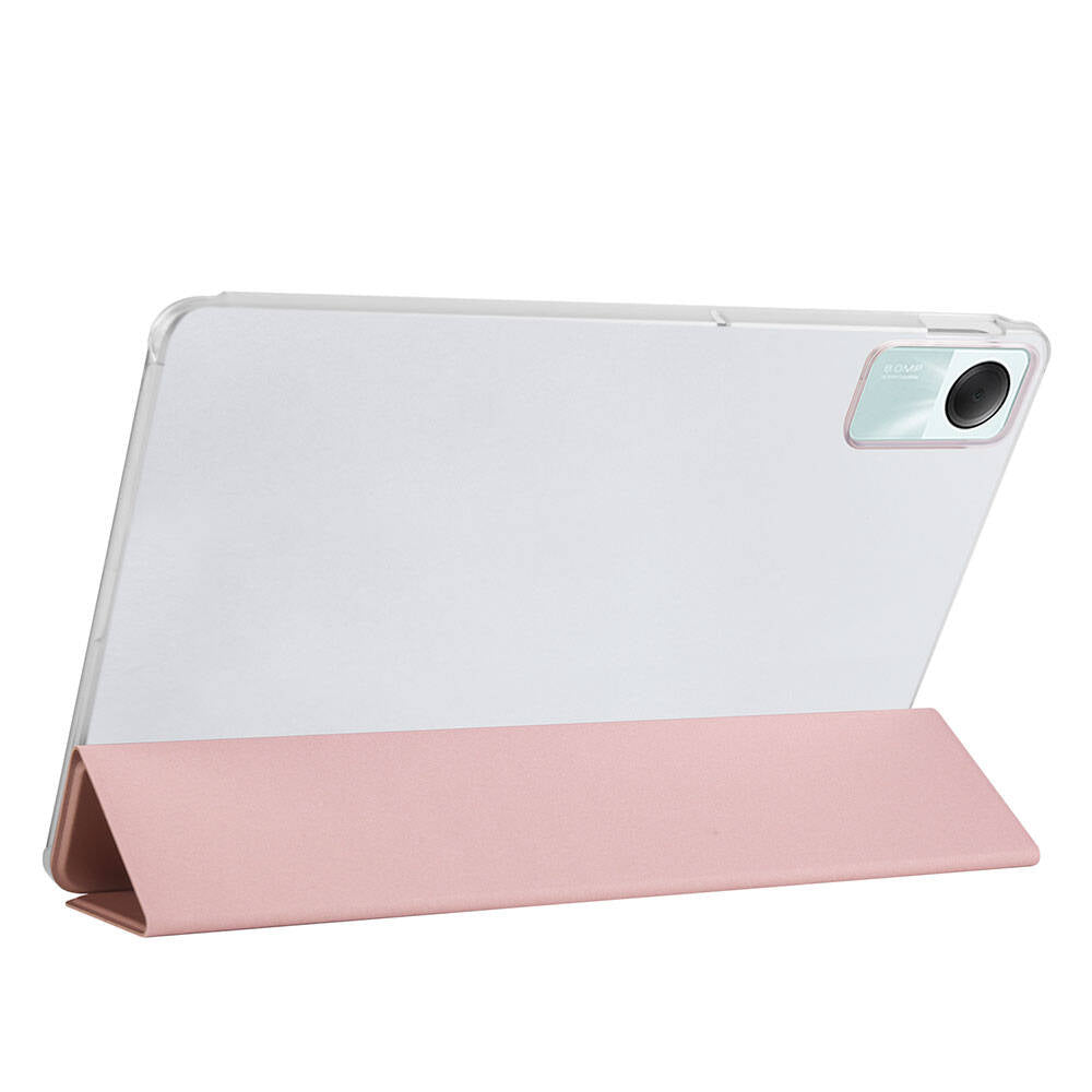 Xiaomi Redmi Pad SE 11" Zore Smart Cover Standlı 1-1 Kılıf Gri