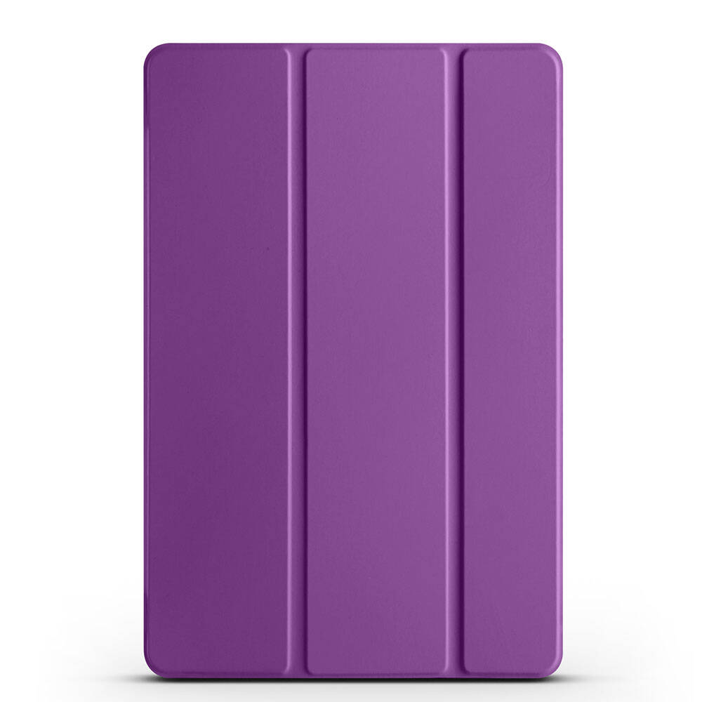 Xiaomi Redmi Pad SE 11" Zore Smart Cover Standlı 1-1 Kılıf Mor