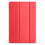 Xiaomi Redmi Pad SE 11" Zore Smart Cover Standlı 1-1 Kılıf Kırmızı
