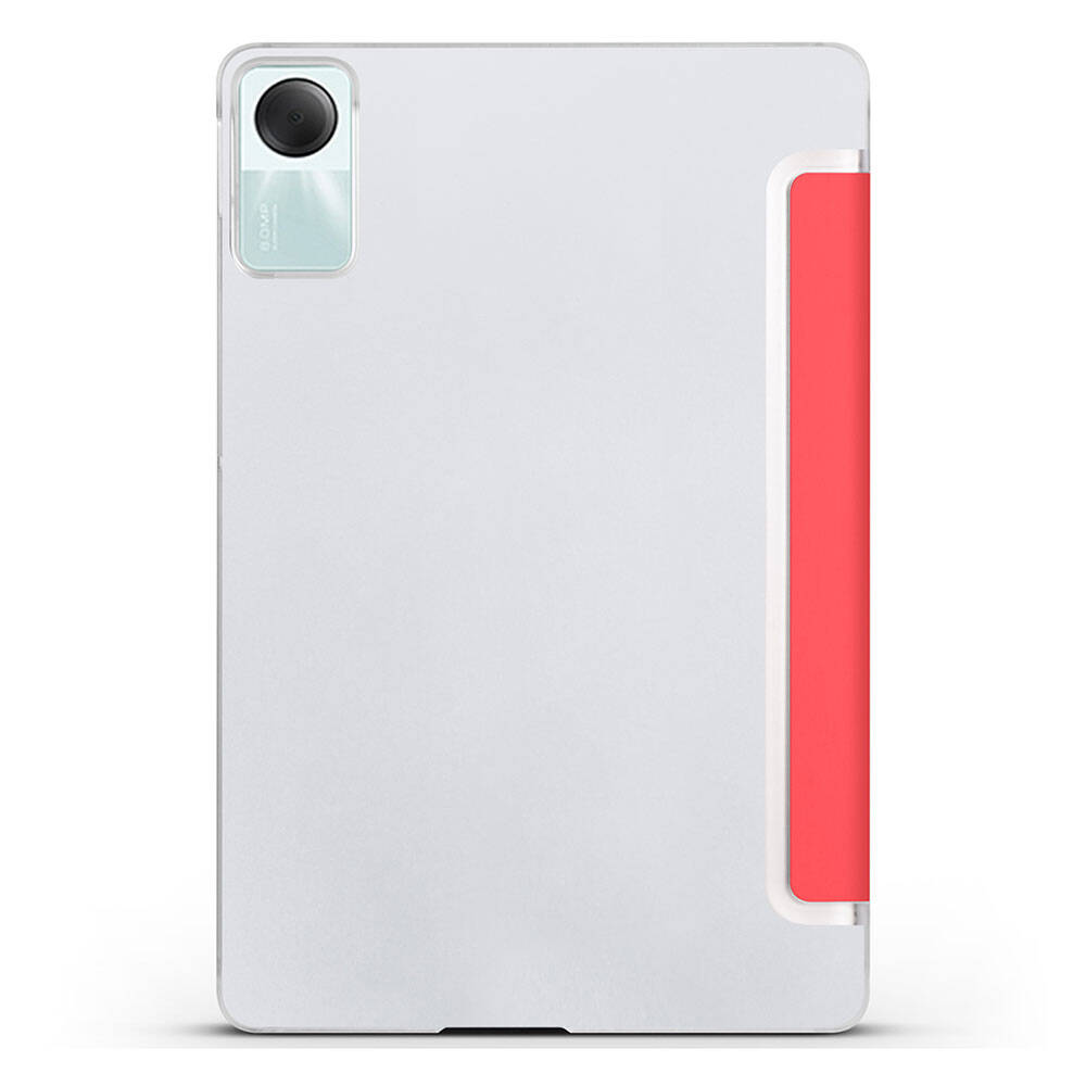 Xiaomi Redmi Pad SE 11" Zore Smart Cover Standlı 1-1 Kılıf Gri