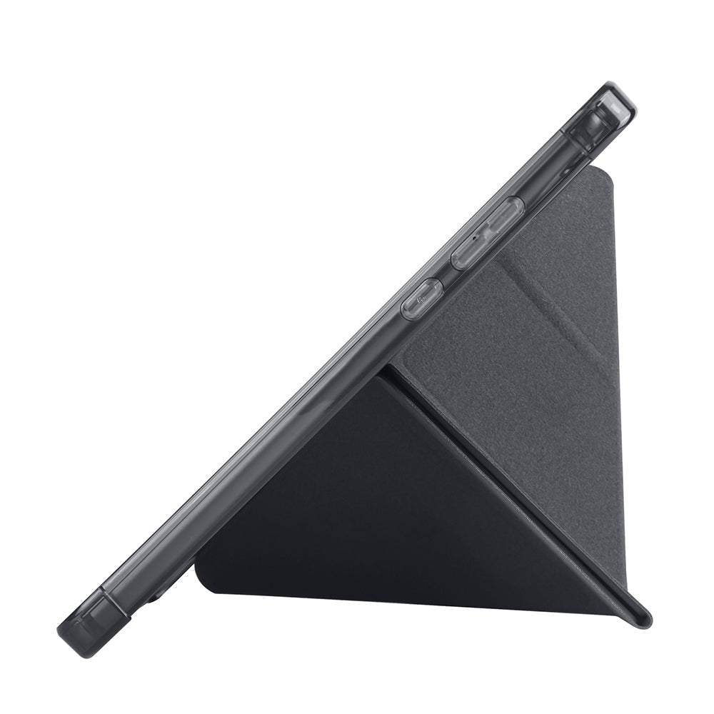 Xiaomi Redmi Pad SE 8.7 Kılıf Zore Tri Folding Kalem Bölmeli Standlı Kılıf Siyah