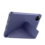 Xiaomi Redmi Pad SE 8.7 Kılıf Zore Tri Folding Kalem Bölmeli Standlı Kılıf Siyah