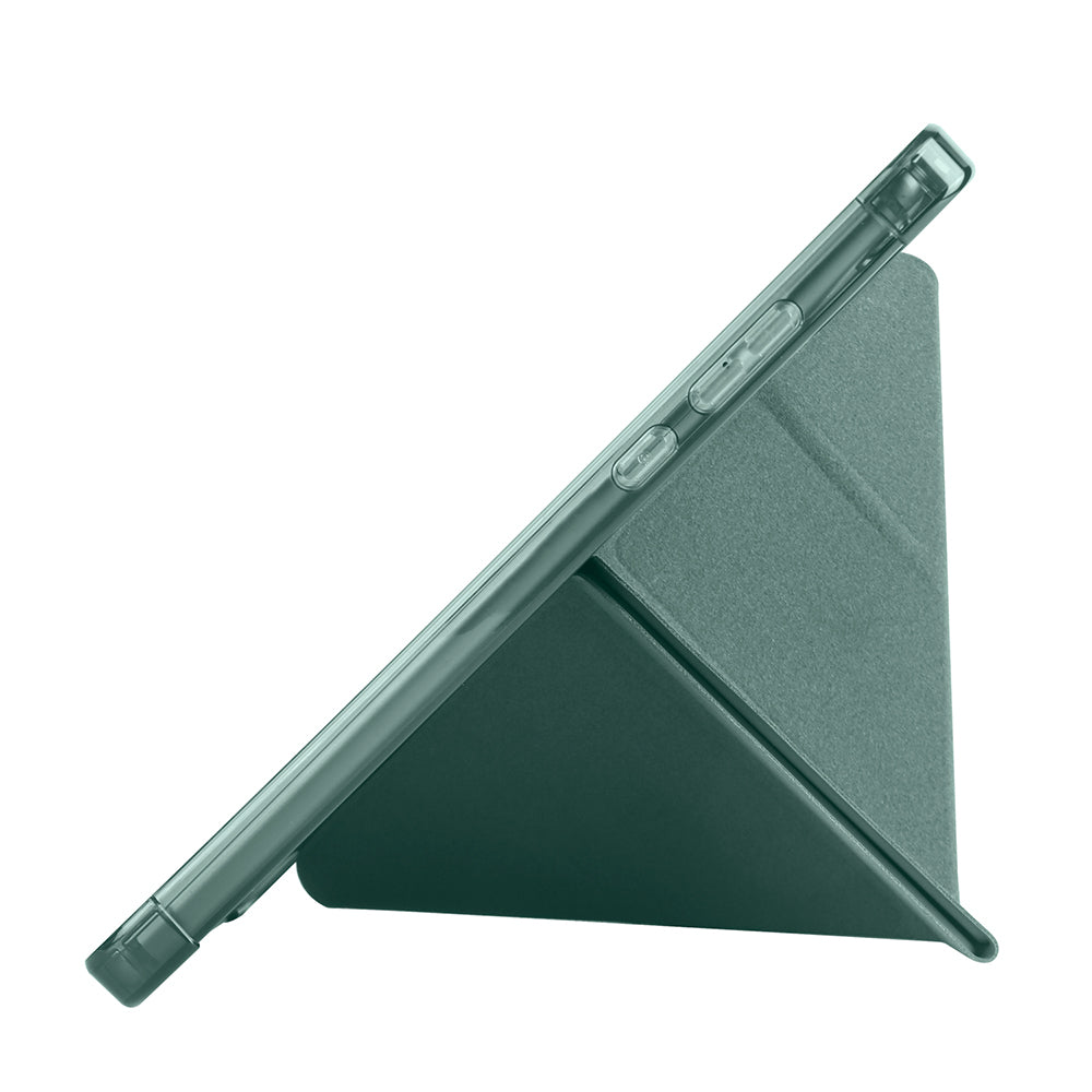 Xiaomi Redmi Pad SE 8.7 Kılıf Zore Tri Folding Kalem Bölmeli Standlı Kılıf Siyah
