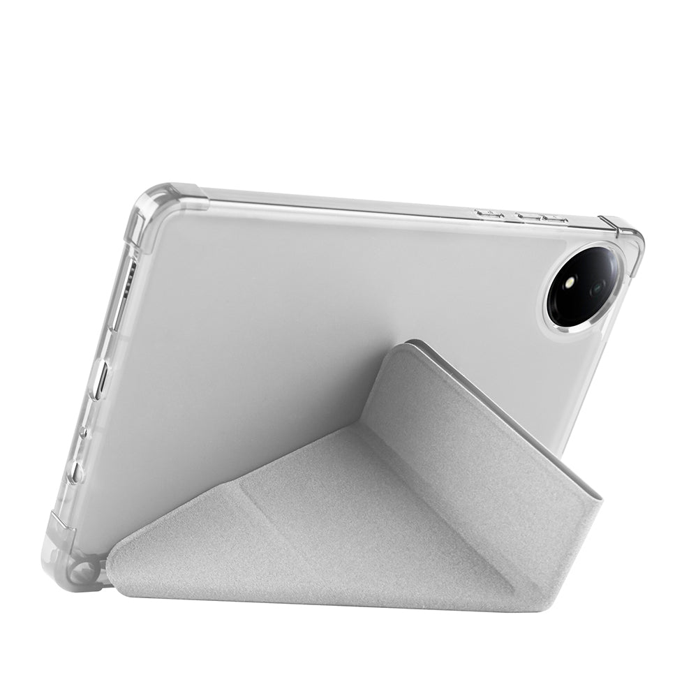 Xiaomi Redmi Pad SE 8.7 Kılıf Zore Tri Folding Kalem Bölmeli Standlı Kılıf Koyu Yeşil