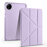 Xiaomi Redmi Pad SE 8.7 Kılıf Zore Tri Folding Kalem Bölmeli Standlı Kılıf Lacivert