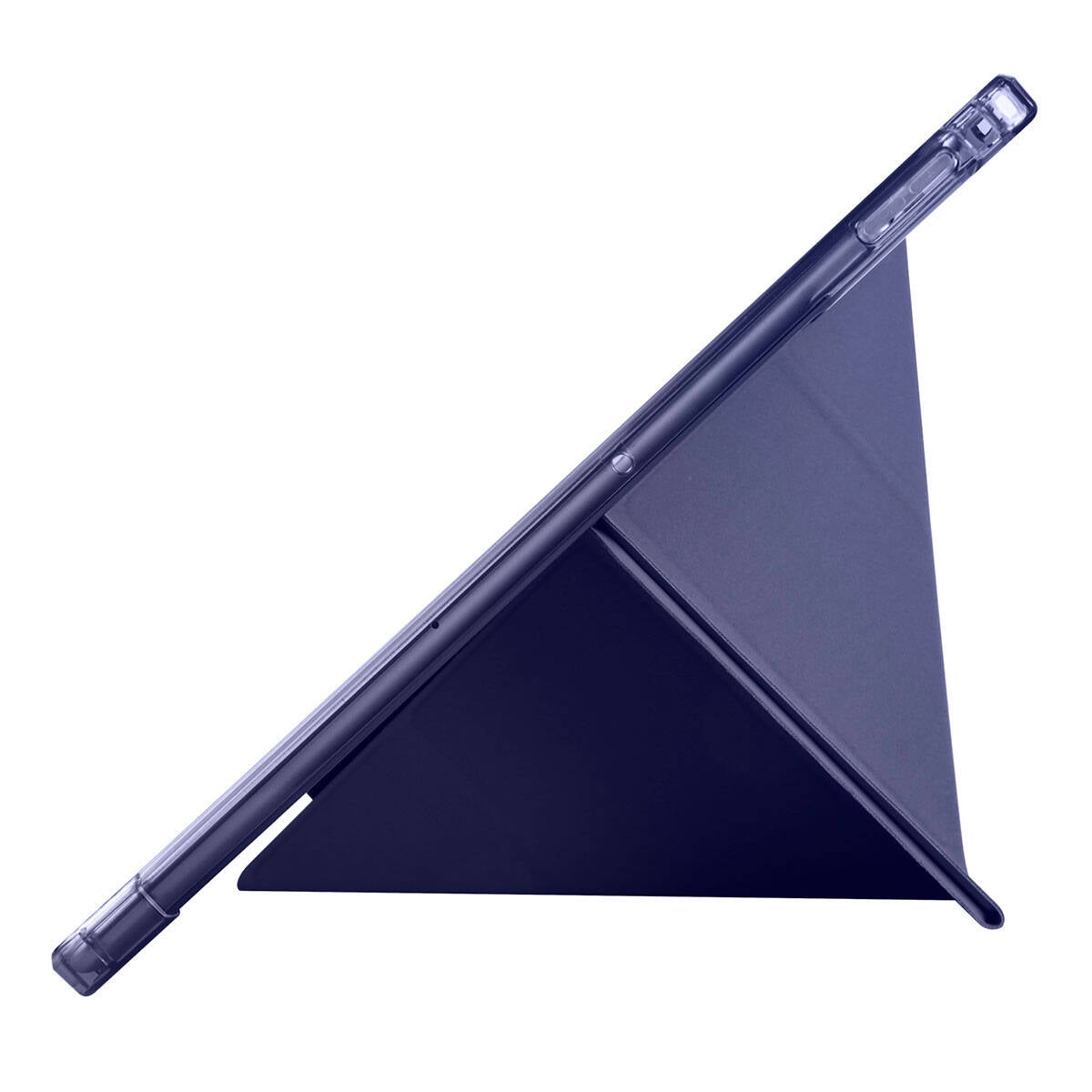 Xiaomi Redmi Pad SE Kılıf Zore Tri Folding Kalem Bölmeli Standlı Kılıf Kırmızı