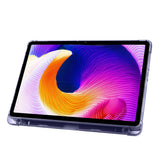 Xiaomi Redmi Pad SE Kılıf Zore Tri Folding Kalem Bölmeli Standlı Kılıf Koyu Yeşil