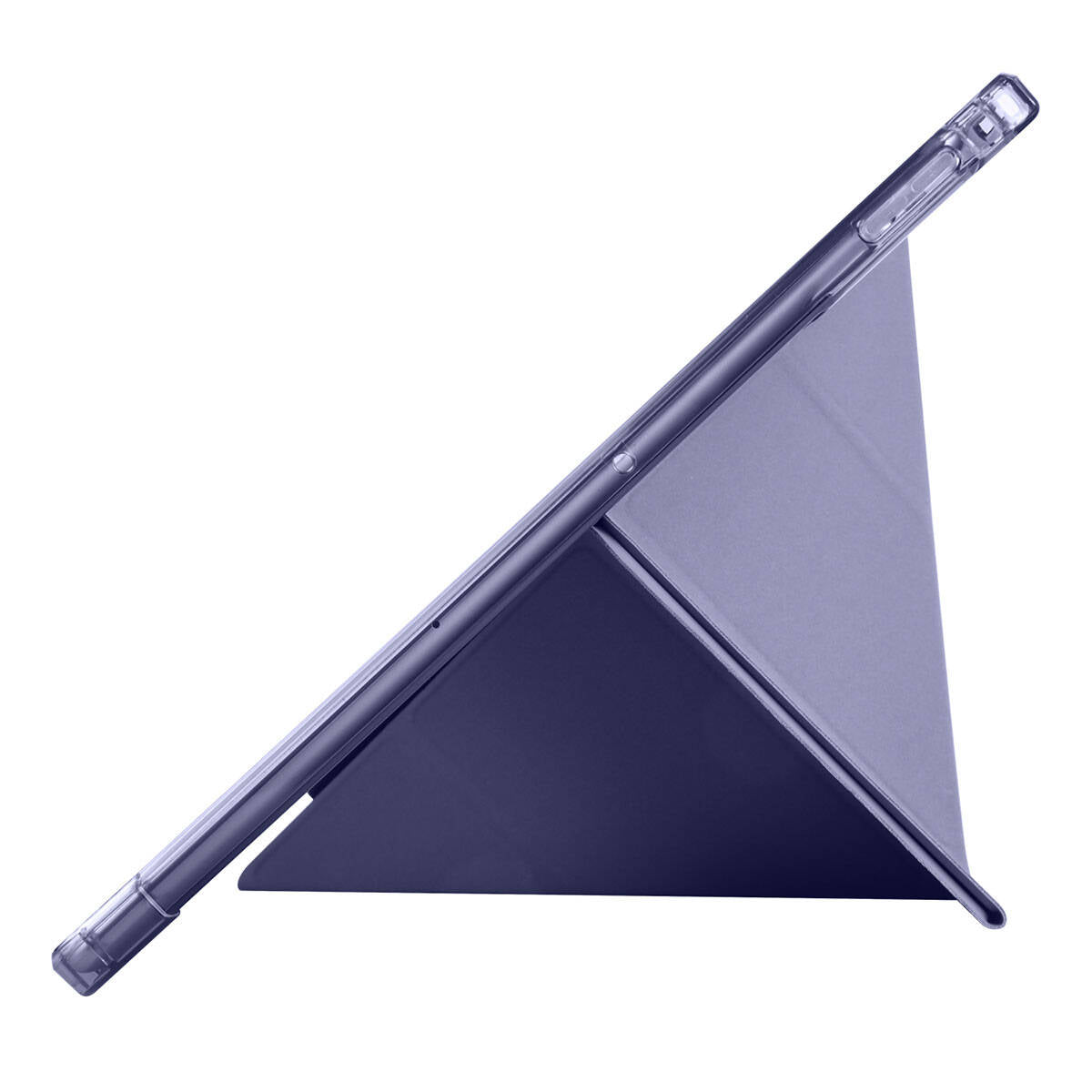 Xiaomi Redmi Pad SE Kılıf Zore Tri Folding Kalem Bölmeli Standlı Kılıf Siyah