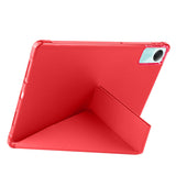 Xiaomi Redmi Pad SE Kılıf Zore Tri Folding Kalem Bölmeli Standlı Kılıf Siyah