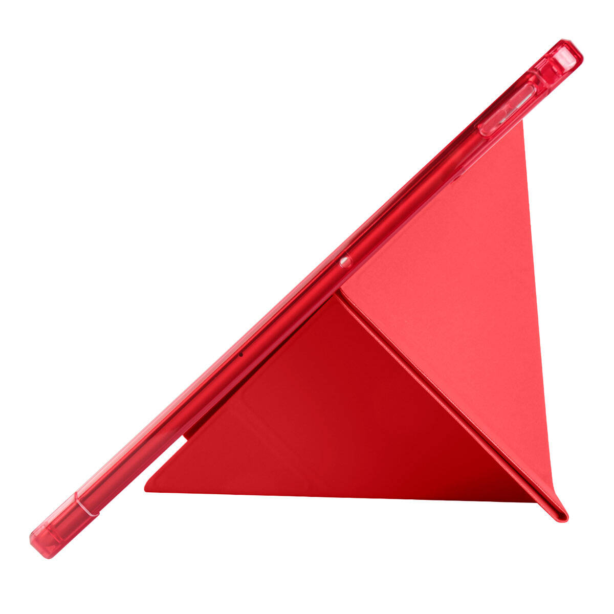 Xiaomi Redmi Pad SE Kılıf Zore Tri Folding Kalem Bölmeli Standlı Kılıf Siyah