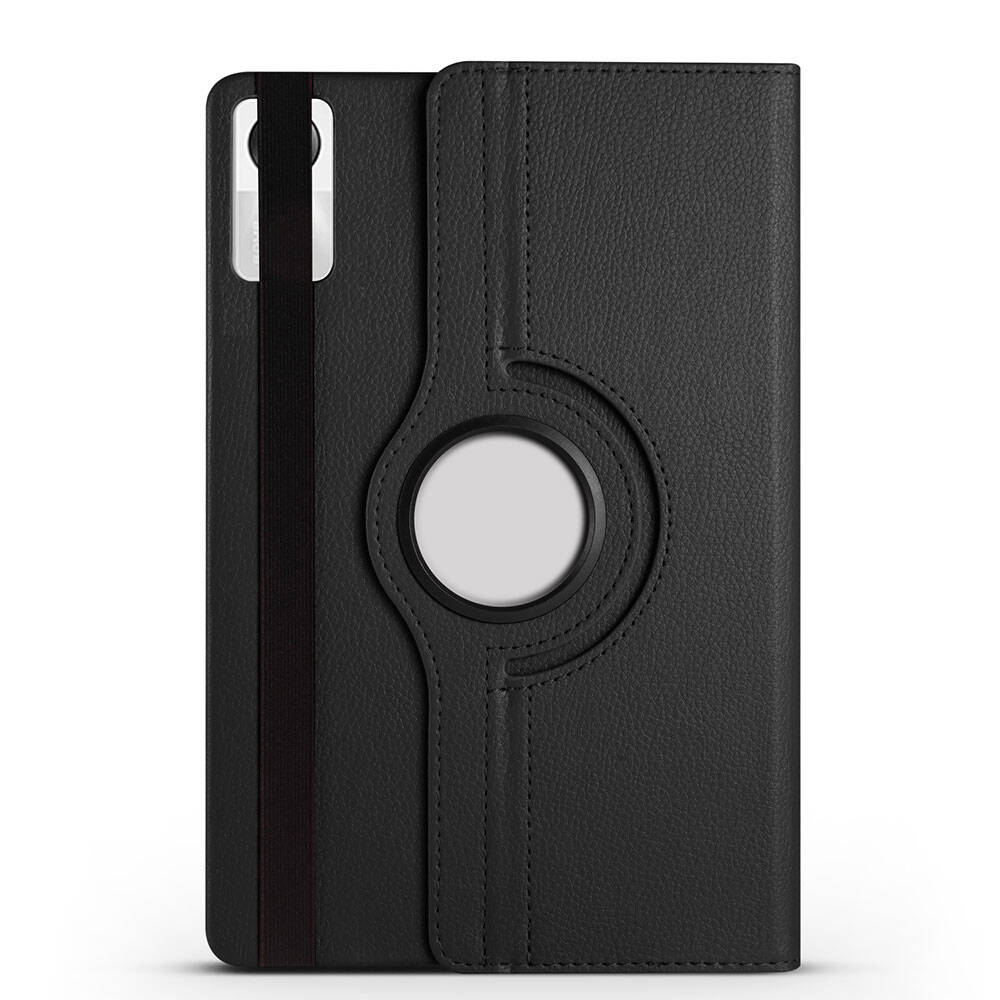 Xiaomi Redmi Pad SE Zore Dönebilen Standlı Kılıf Siyah