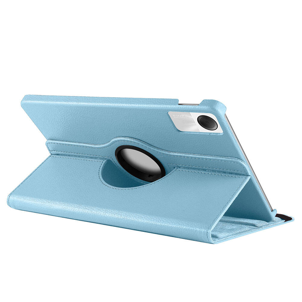 Xiaomi Redmi Pad SE Zore Dönebilen Standlı Kılıf Siyah