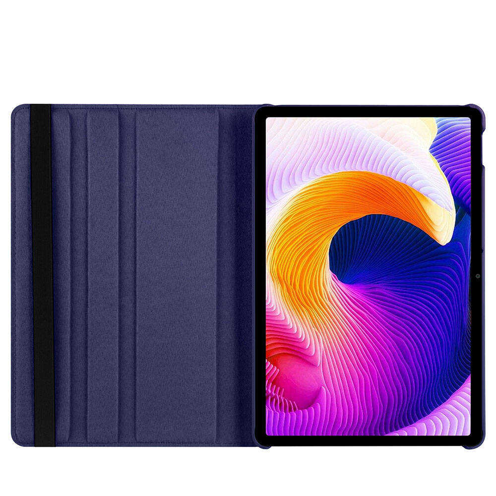 Xiaomi Redmi Pad SE Zore Dönebilen Standlı Kılıf Siyah