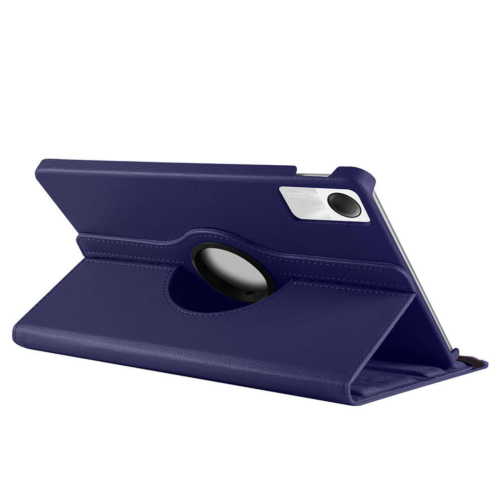 Xiaomi Redmi Pad SE Zore Dönebilen Standlı Kılıf Mavi