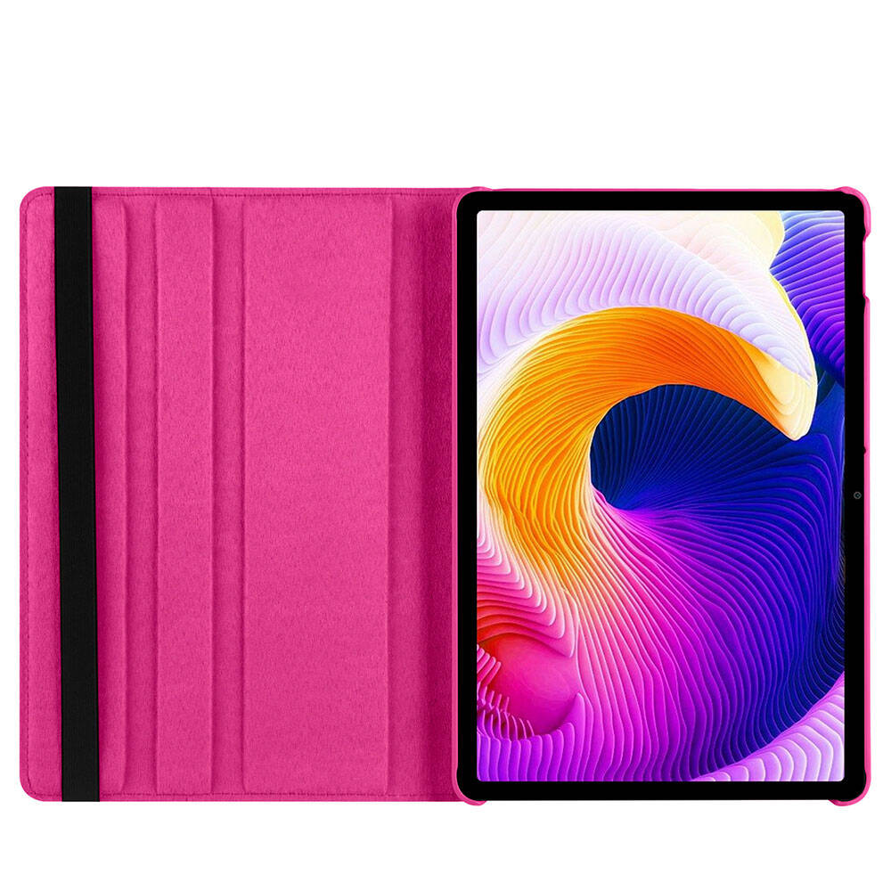 Xiaomi Redmi Pad SE Zore Dönebilen Standlı Kılıf Siyah