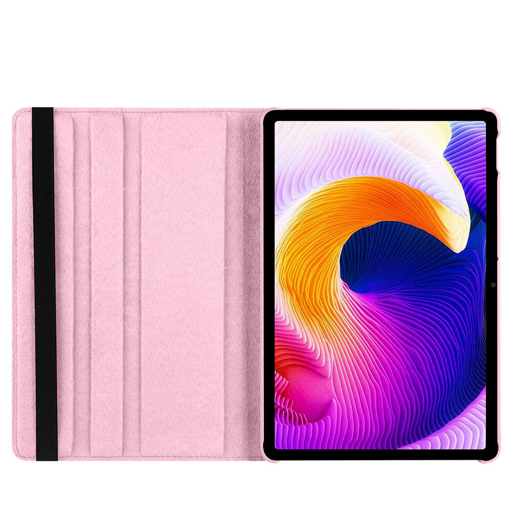 Xiaomi Redmi Pad SE Zore Dönebilen Standlı Kılıf Siyah