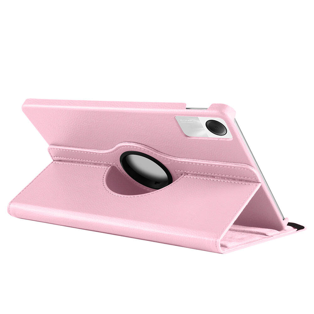 Xiaomi Redmi Pad SE Zore Dönebilen Standlı Kılıf Siyah